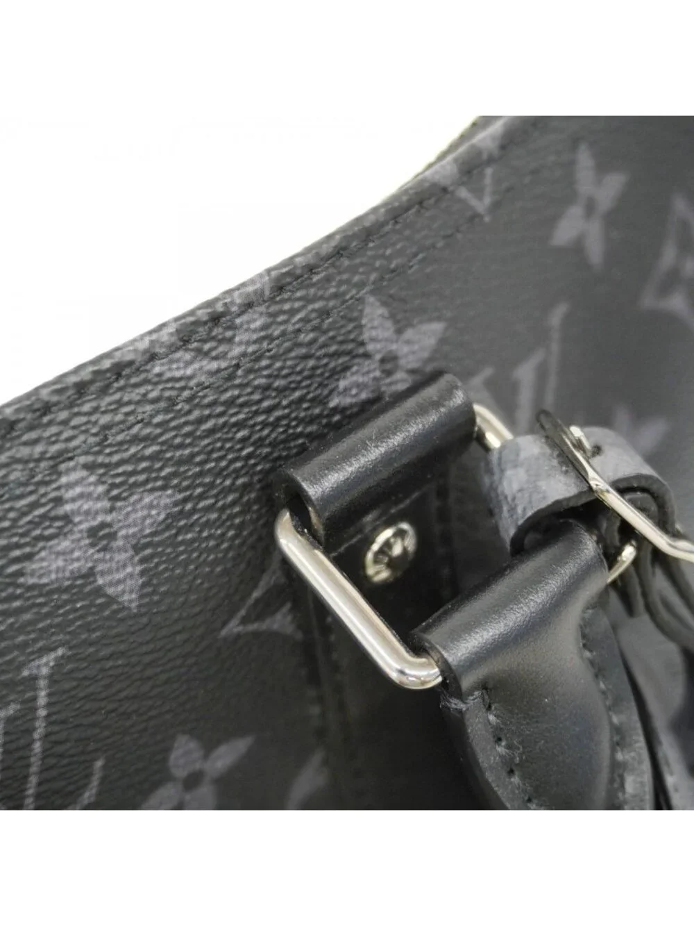 Louis Vuitton Handbag Monogram Eclipse Reverse Keepall Bandouliere 35 Black